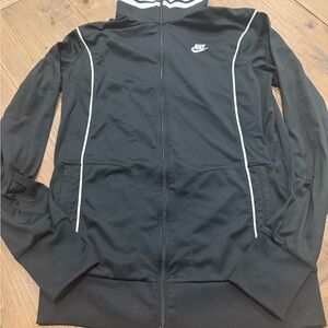Nike Black and White Athletic Jacket